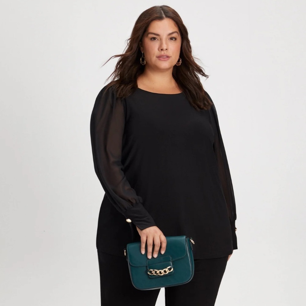 NWT Laura Chiffon Sleeve Top​​